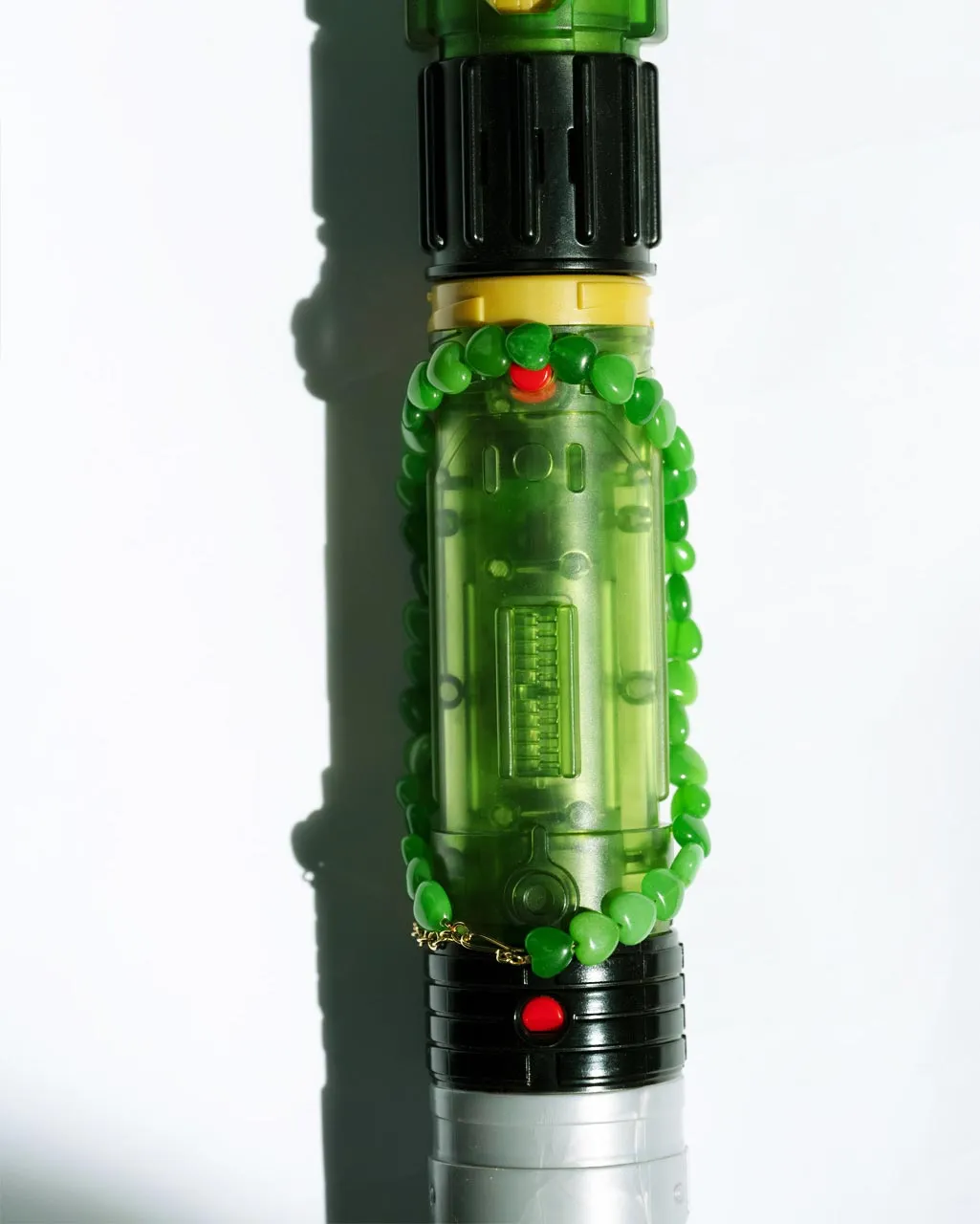 Completedworks The Heart's Window collier cœur vermeil vert