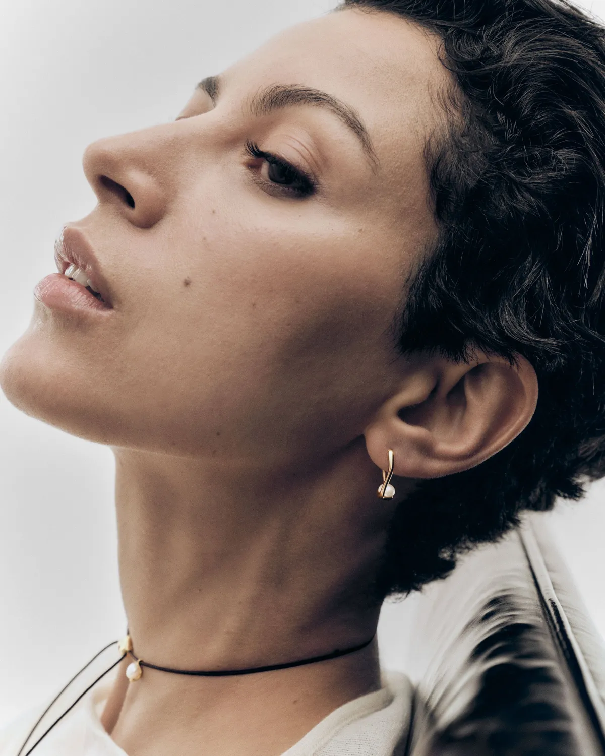 PDPAOLA La Perla Aura créoles perle 17,8 mm