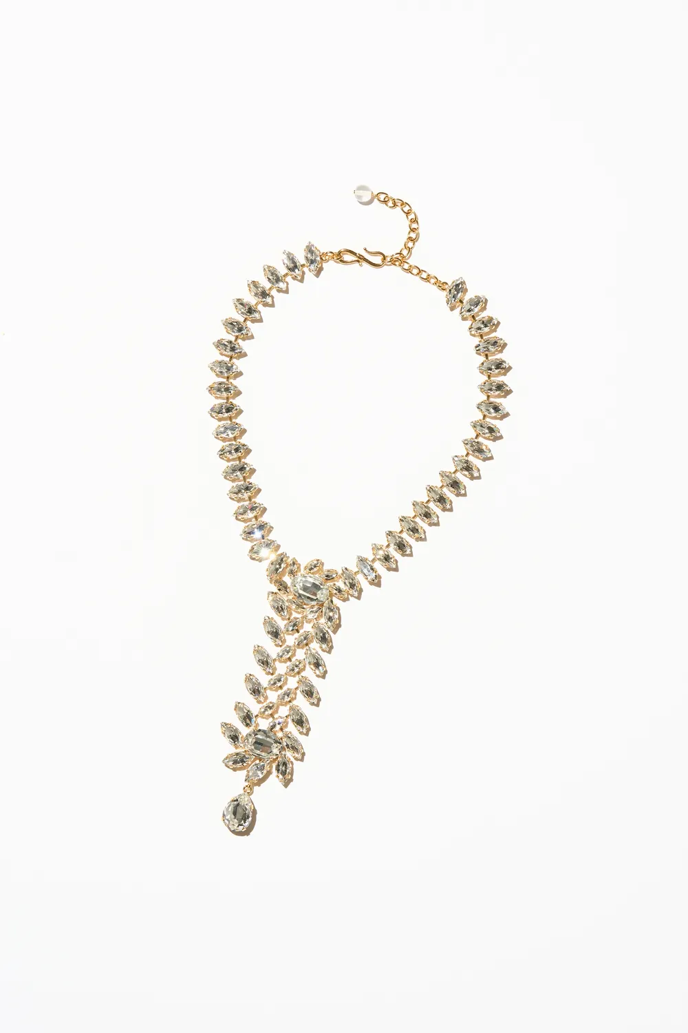 Philippe Ferrandis Paris by Night collier cravate bleu cristal
