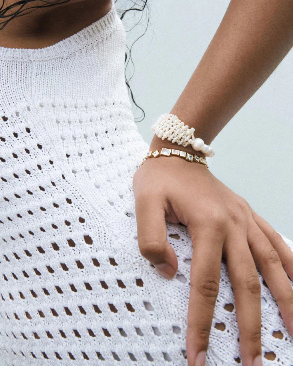 Completedworks Dare bracelet zirconia vermeil or