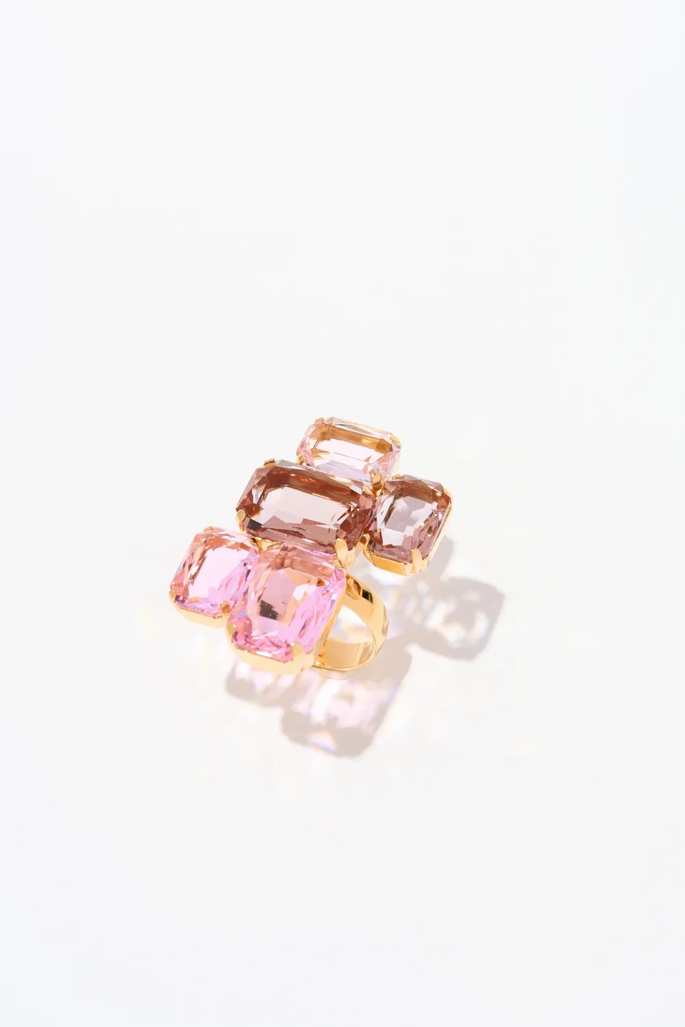 Philippe Ferrandis Baléares bague ajustable plaqué or 24 carats
