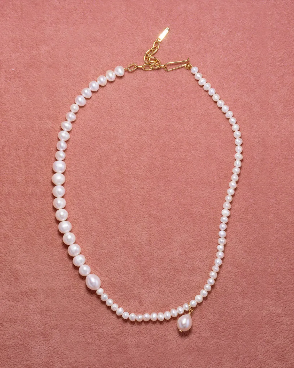 Completedworks Casting Light collier perle vermeil ras-du-cou
