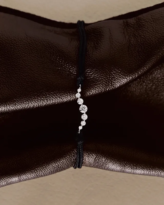 PDPAOLA Grid Venus bracelet cordon diamant