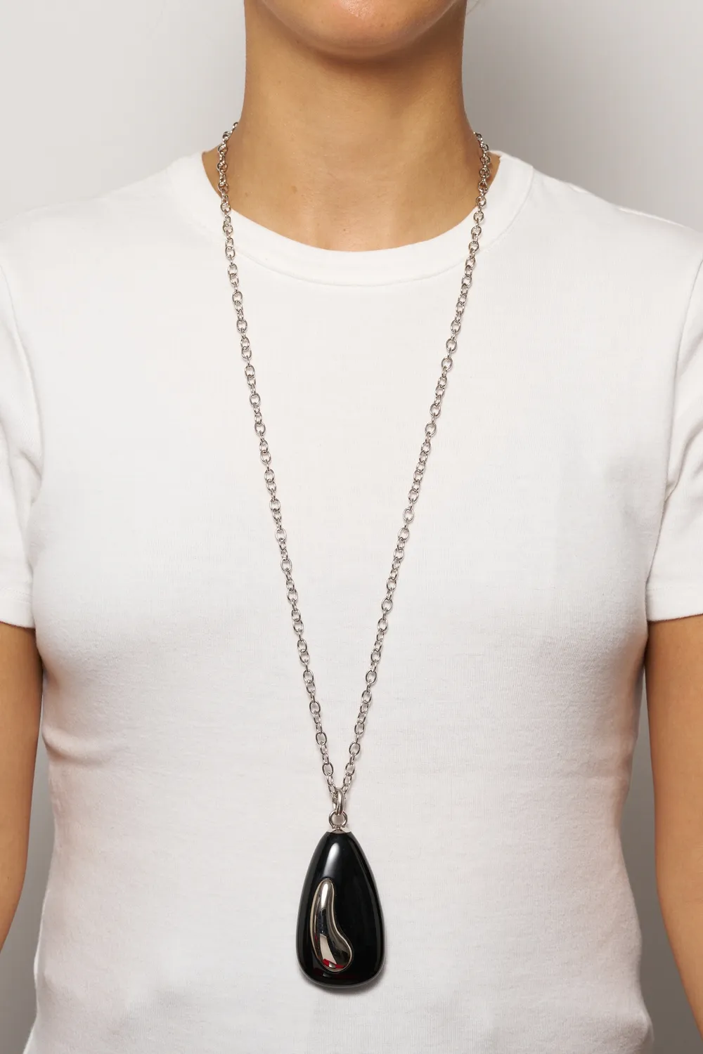 Philippe Ferrandis Baléares collier pendentif goutte ivoire