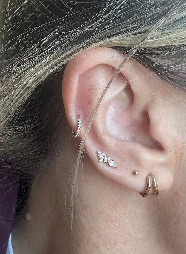 Astrid & Miyu Pavé Seamless 1.2mm piercing or massif
