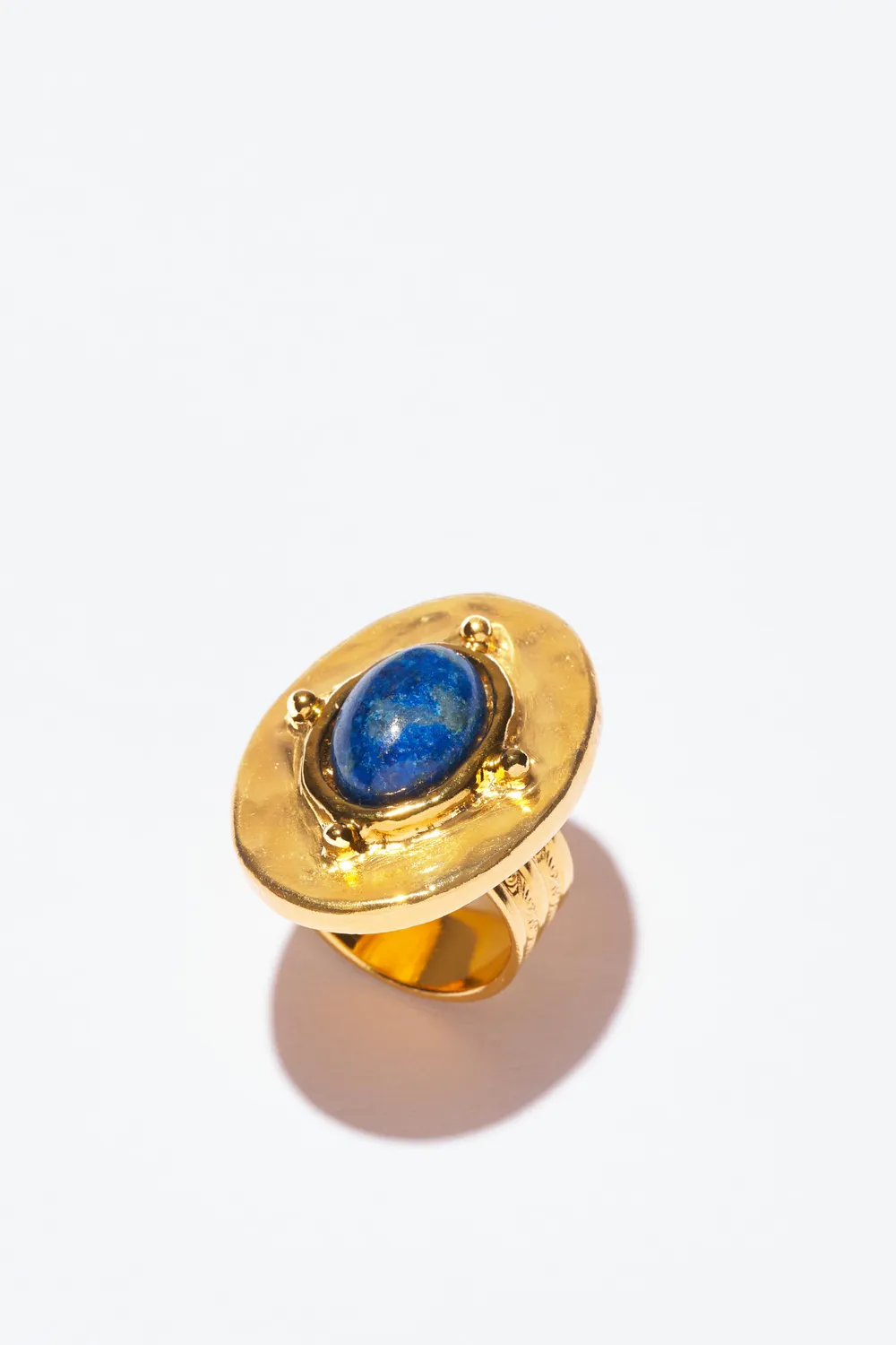 Philippe Ferrandis New Gems bague ajustable dorée cristal