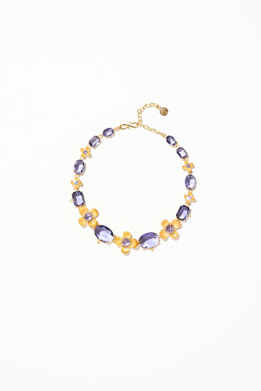Philippe Ferrandis Eugenie collier violet 40 cm