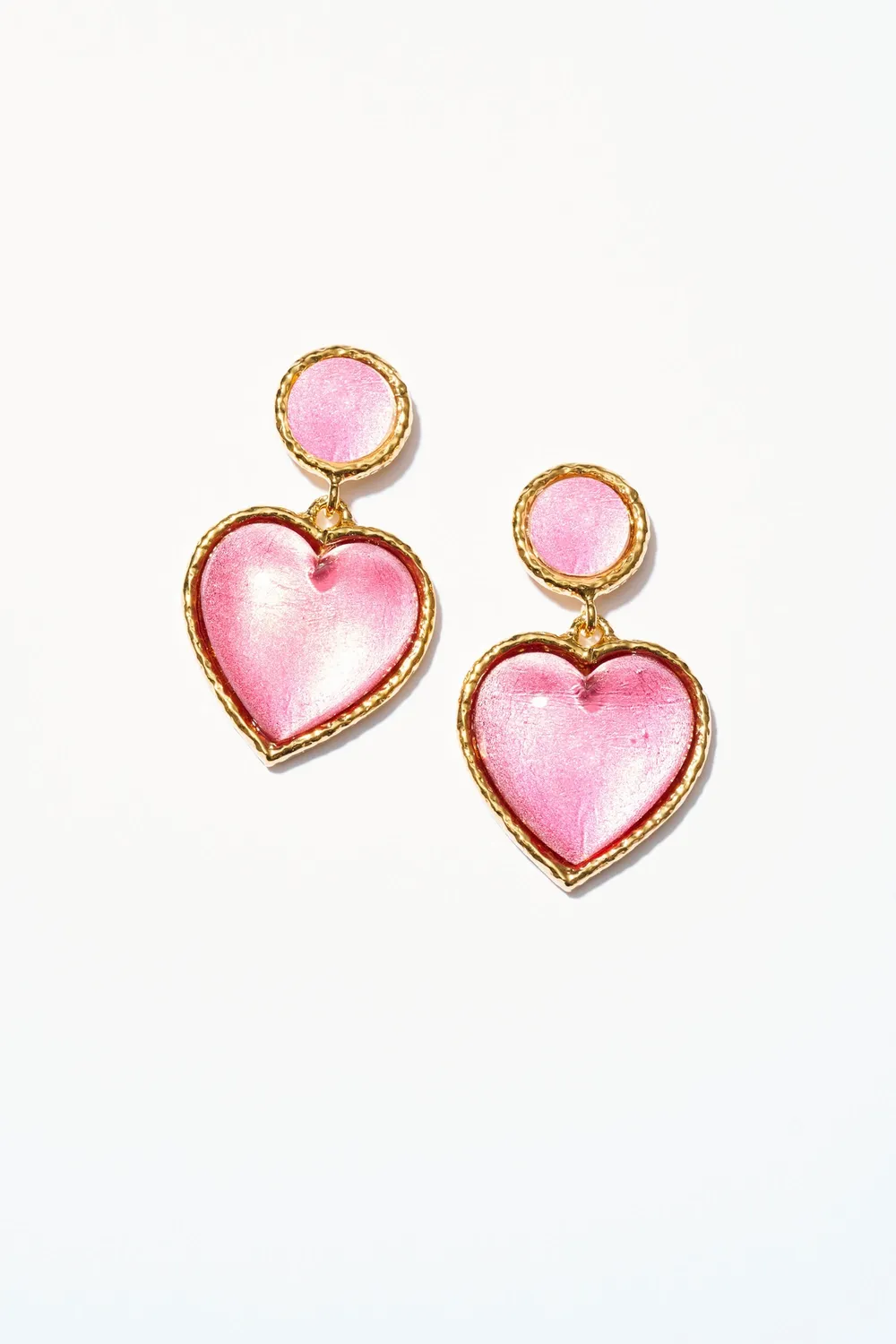 Philippe Ferrandis Break My Heart clous boucles cœur 5 cm
