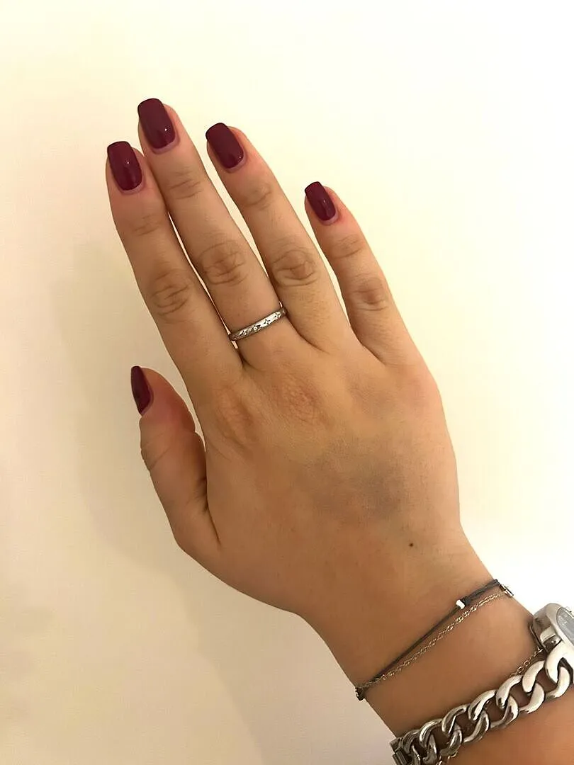 Astrid & Miyu Cosmic Star Band bague argent étoile