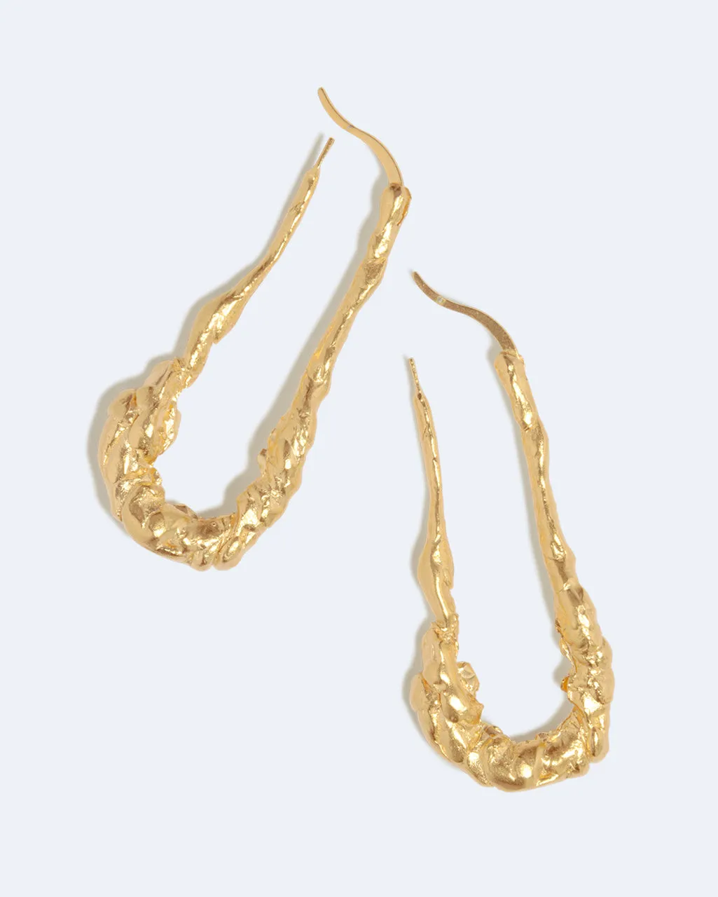 Completedworks Dripstone boucles d'oreilles plaqué or