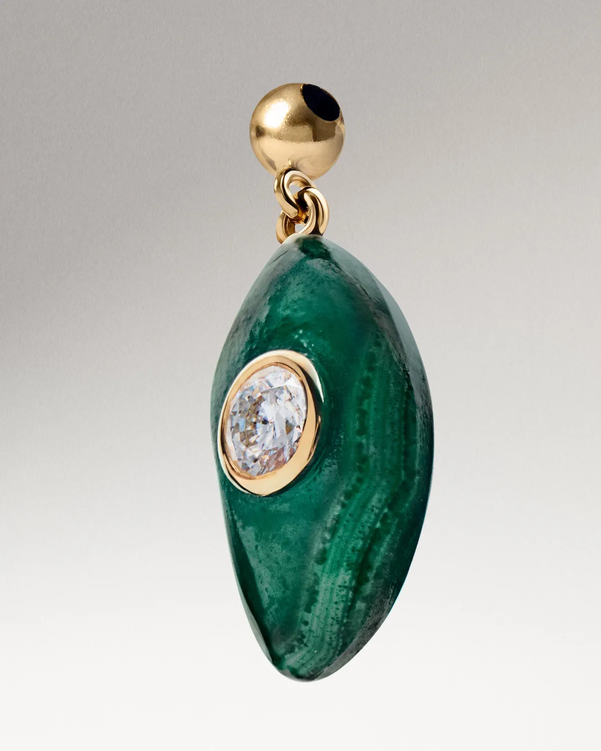 PDPAOLA Transformation Malachite breloque malachite verte