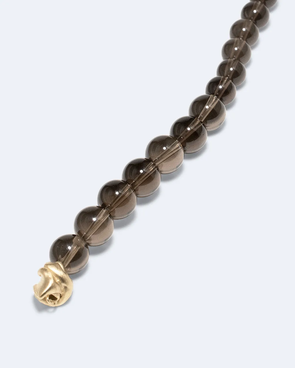 Completedworks Tidelands bracelet quartz fumé doré