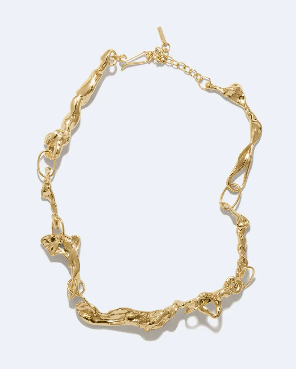 Completedworks Treacle collier ras du cou plaqué or
