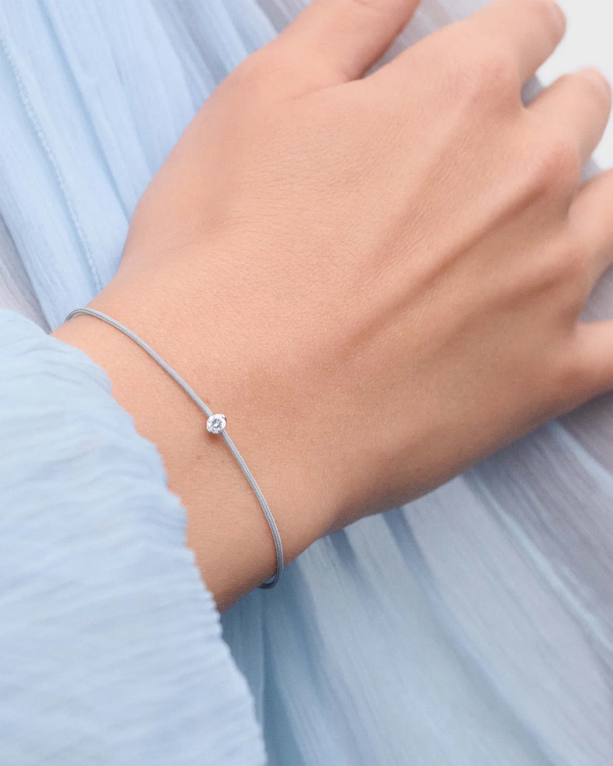 PDPAOLA Grace bracelet cordon diamant or jaune