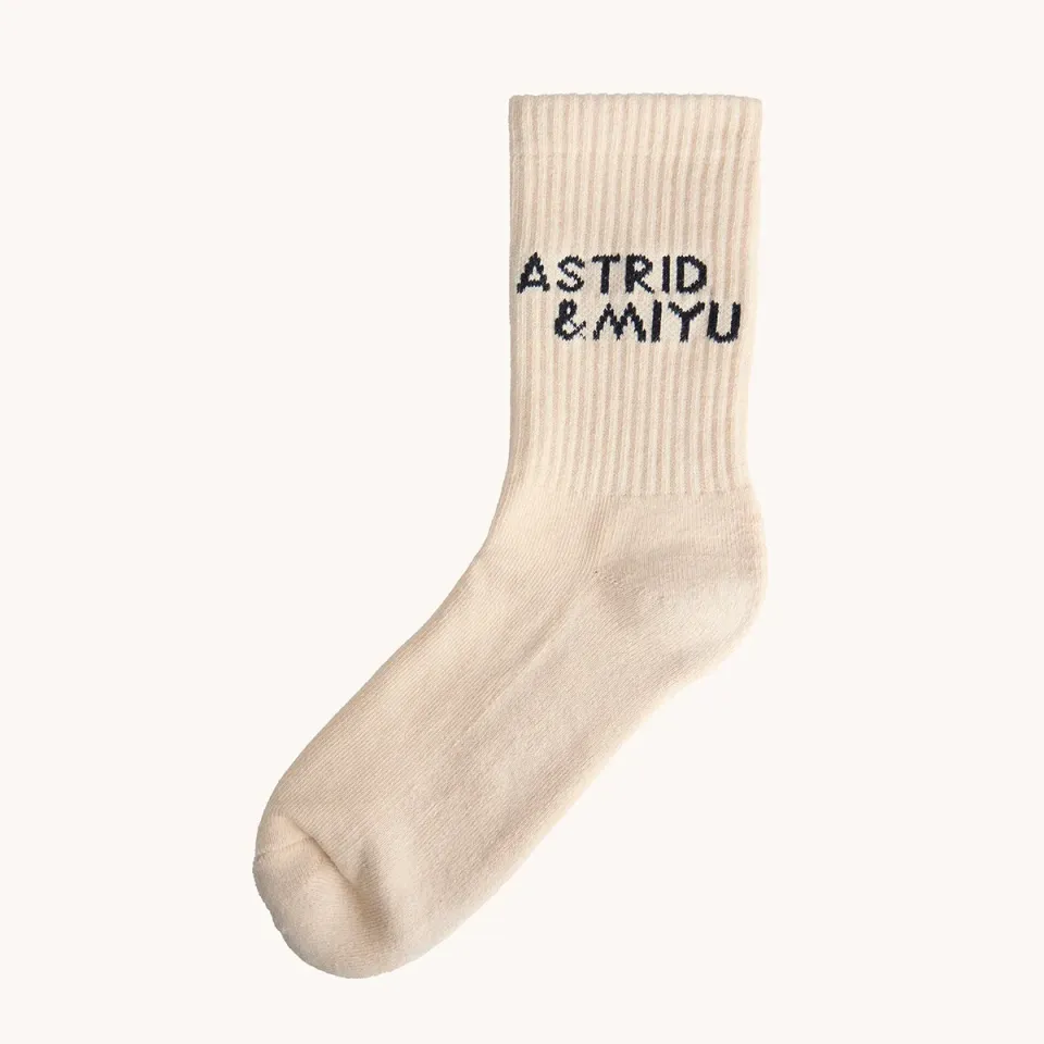 Astrid & Miyu Socks chouchou rose nacré