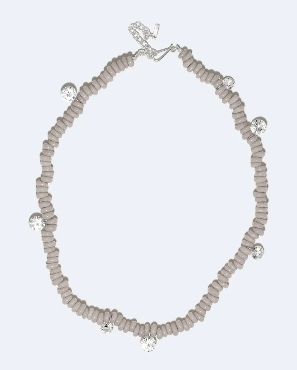 Completedworks Clustered Stars collier zirconia rhodié