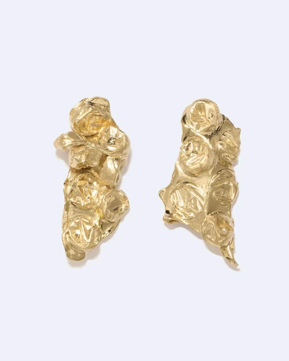 Completedworks Bubble Wrap boucles vermeil texturé