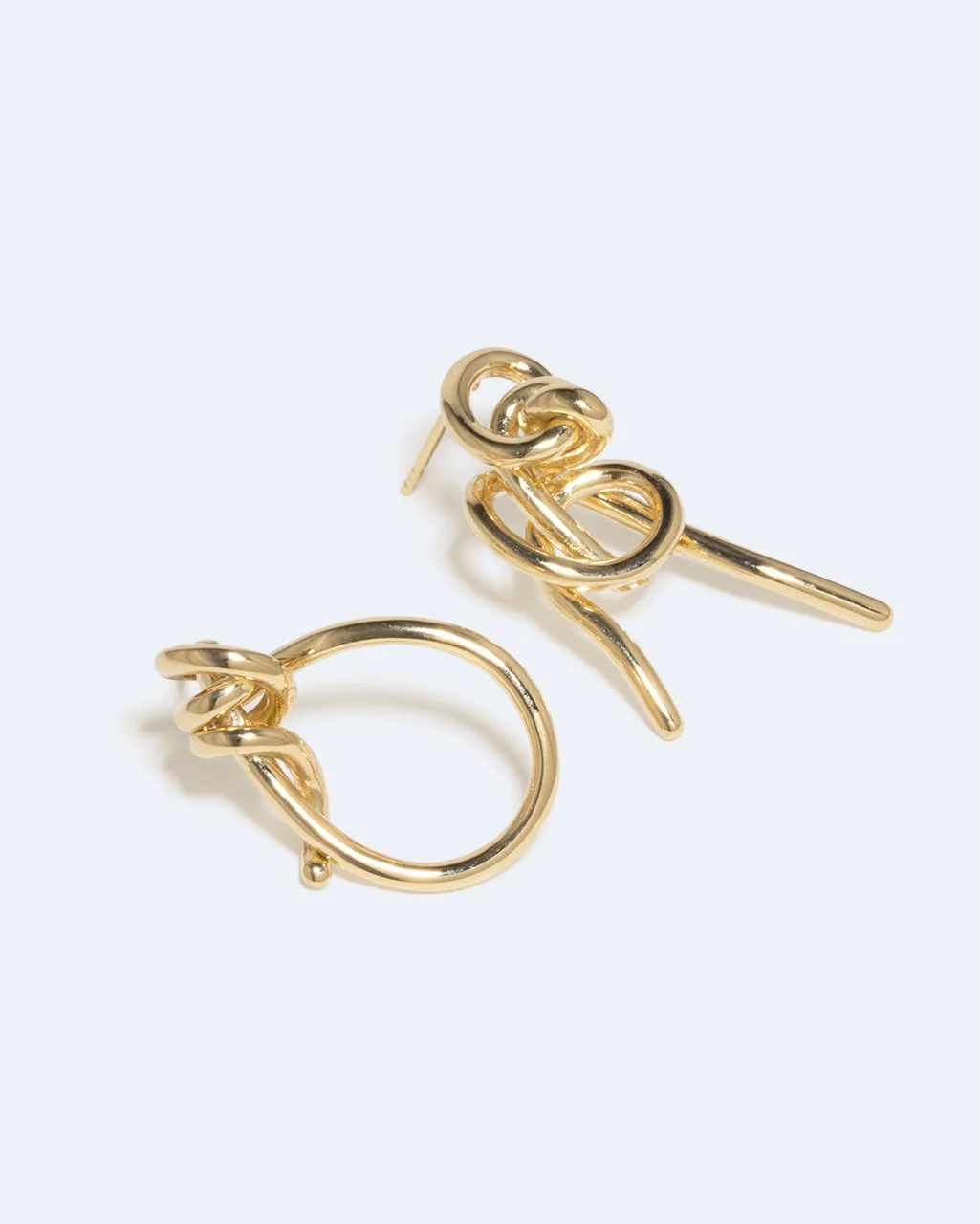 Completedworks Coil Notsobig Thread II boucles d’oreilles vermeil recyclé