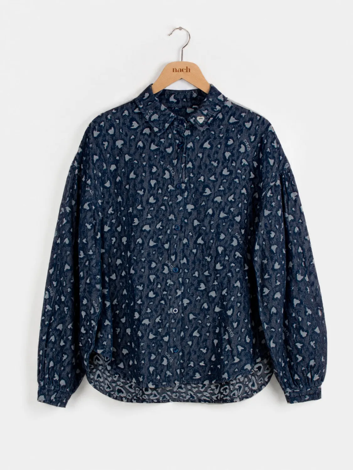 Nach Bijoux Cosmic chemise léopard denim S/M L/XL