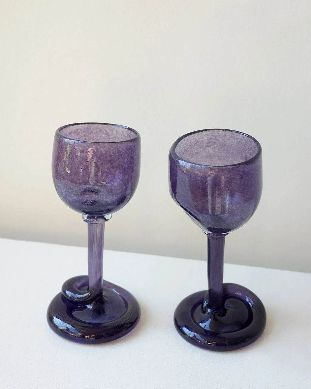 Completedworks Thaw verres violet lot de 2