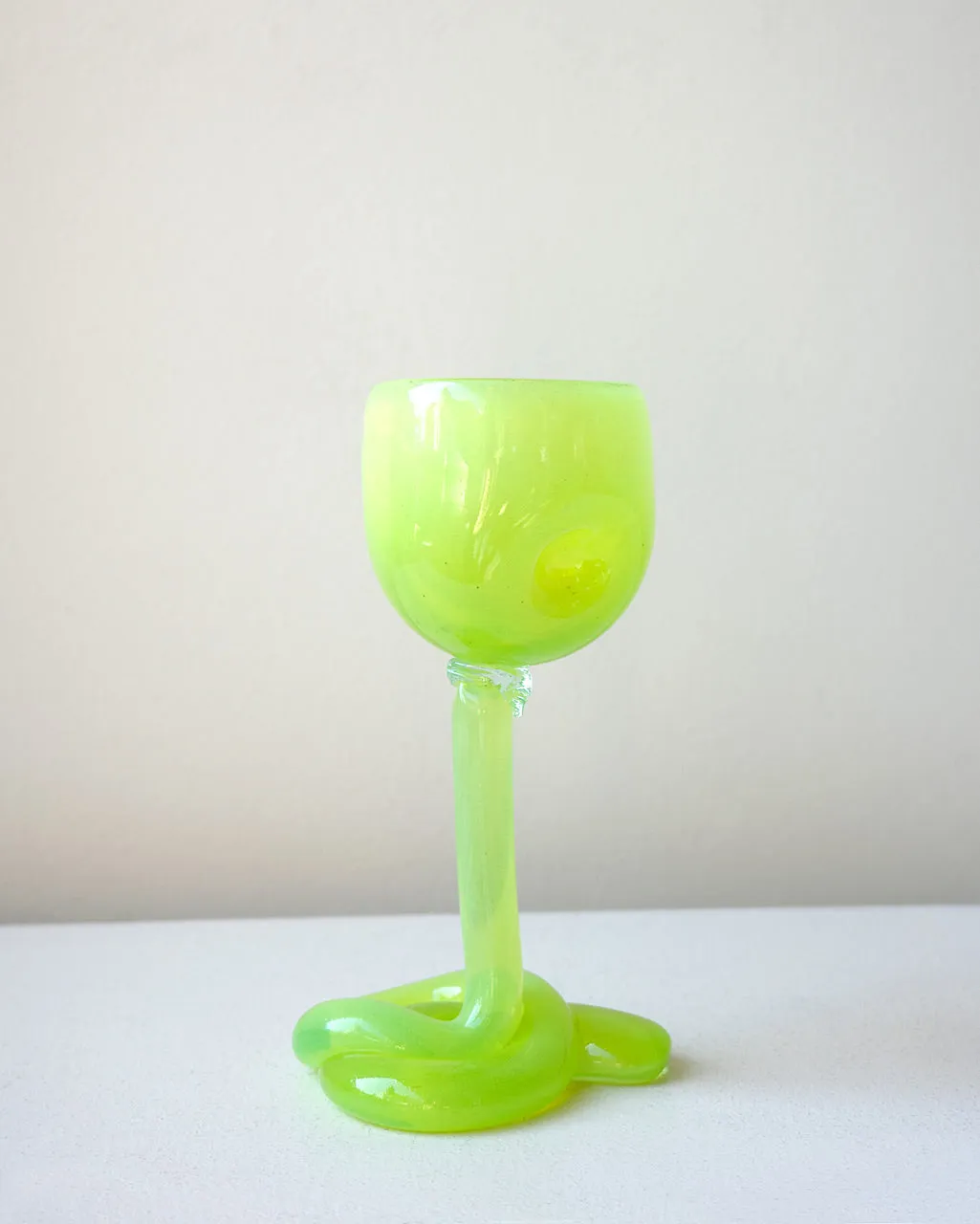 Completedworks Thaw set 4 verres à vin recyclé multicolore