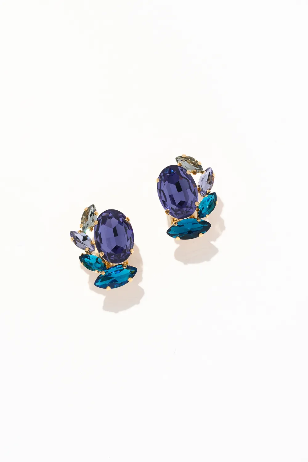 Philippe Ferrandis Paris by Night boucles clips bleues 2,8 cm
