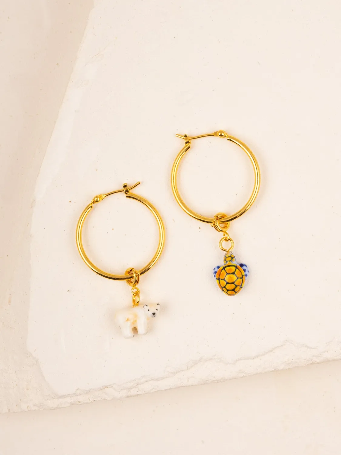 Nach Bijoux Mix et Match créoles personnalisables boucles d’oreilles