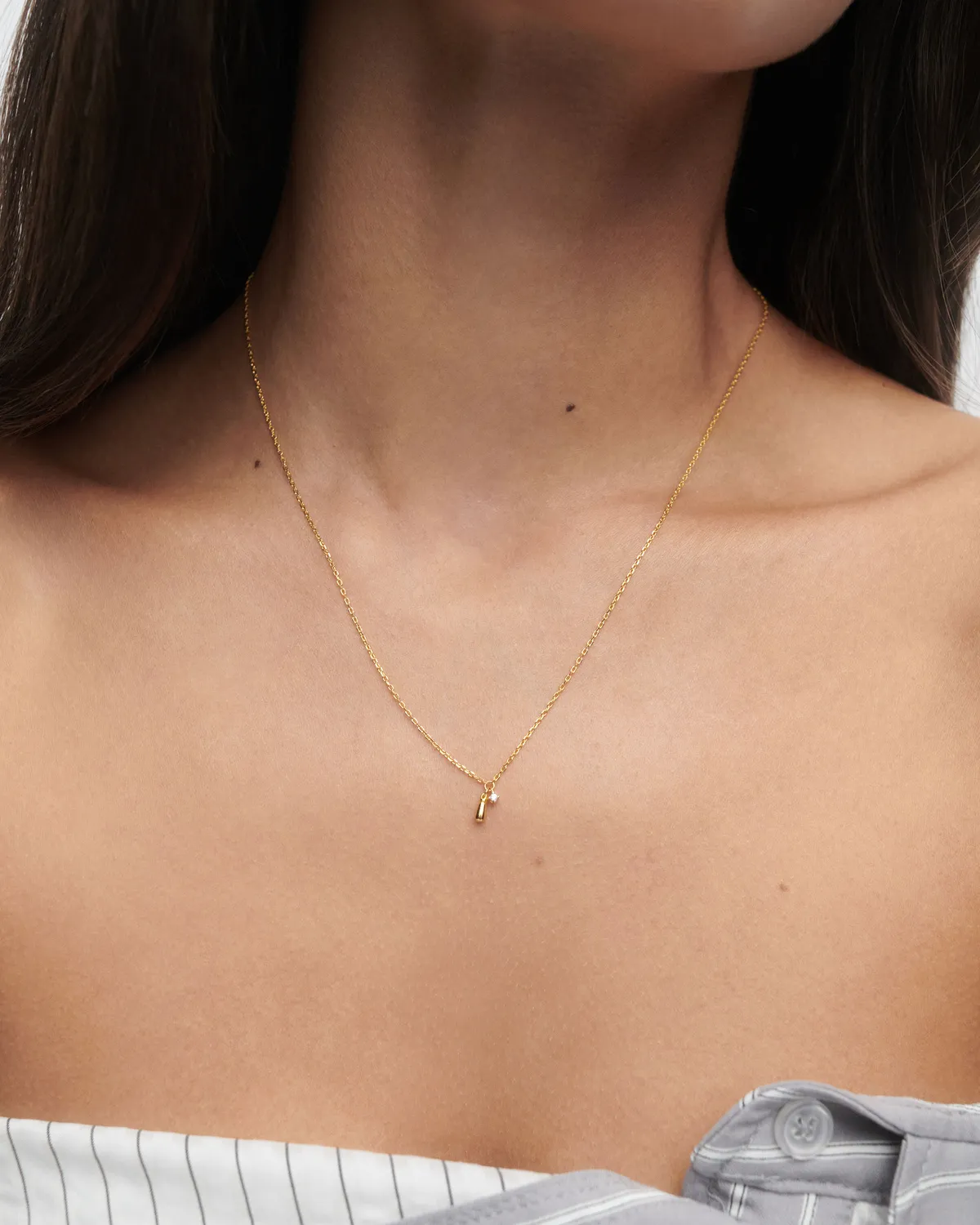PDPAOLA Kira collier oxyde blanc