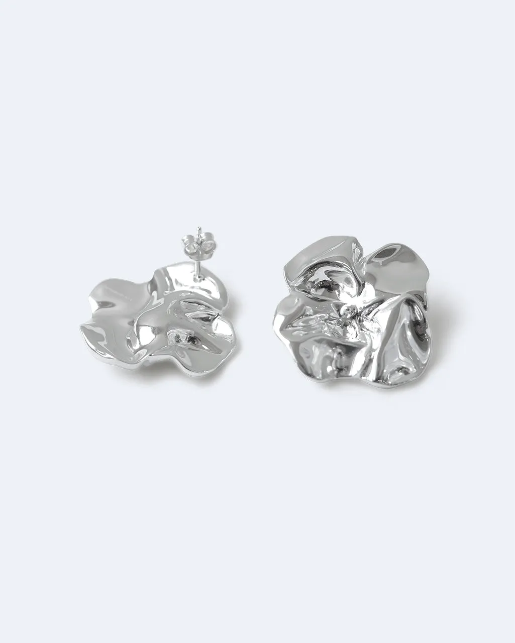 Completedworks Poppy boucles d’oreilles argent recyclé