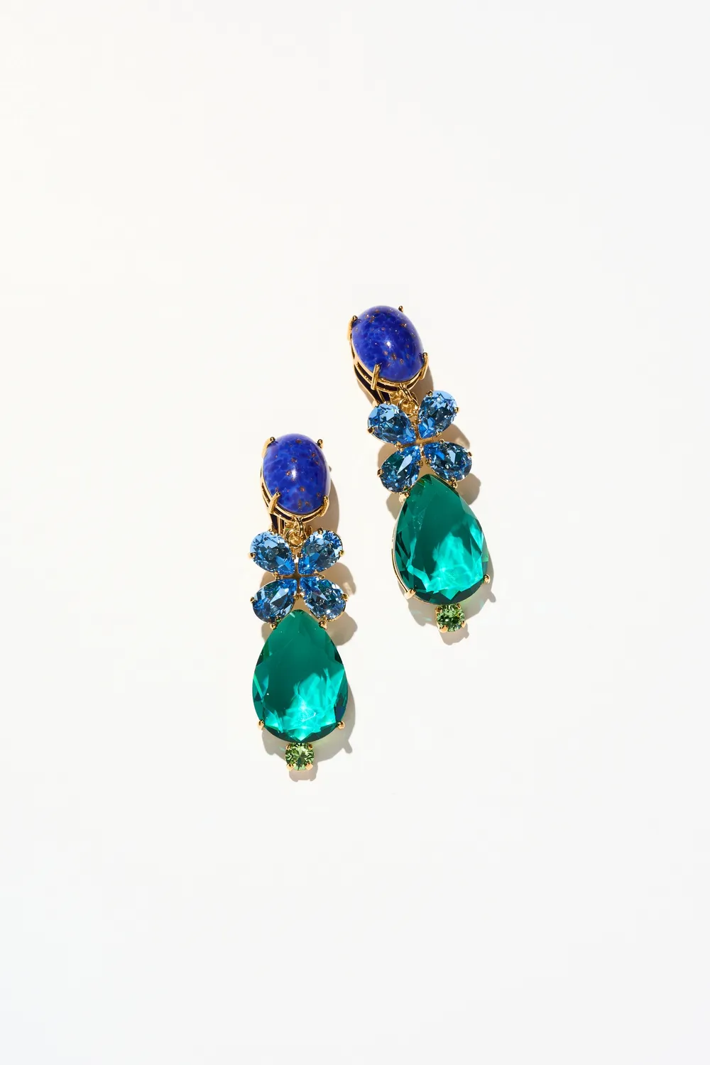 Philippe Ferrandis Castiglione boucles d’oreilles clips 6,5 cm