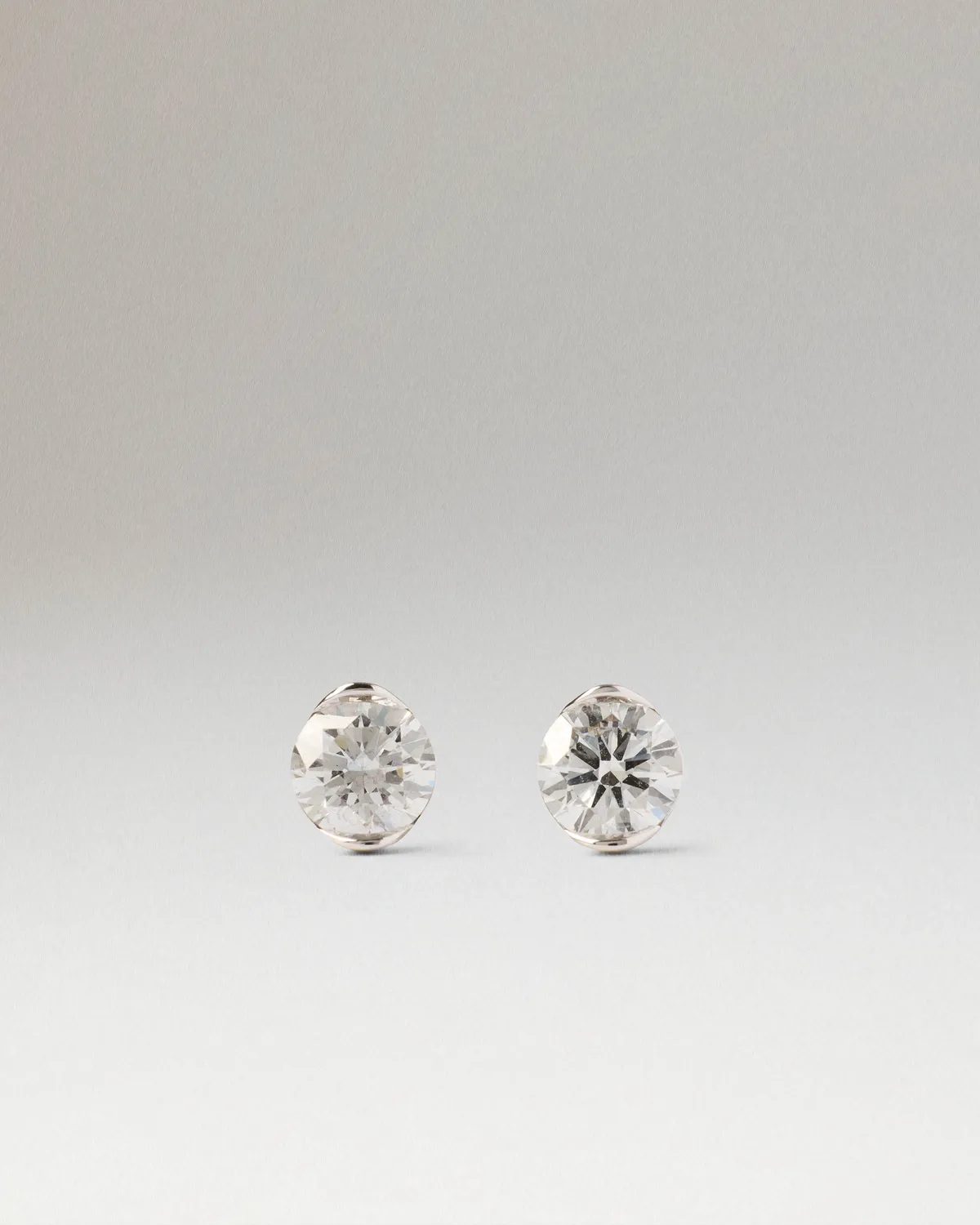 PDPAOLA Grace puce or blanc diamant unitaire