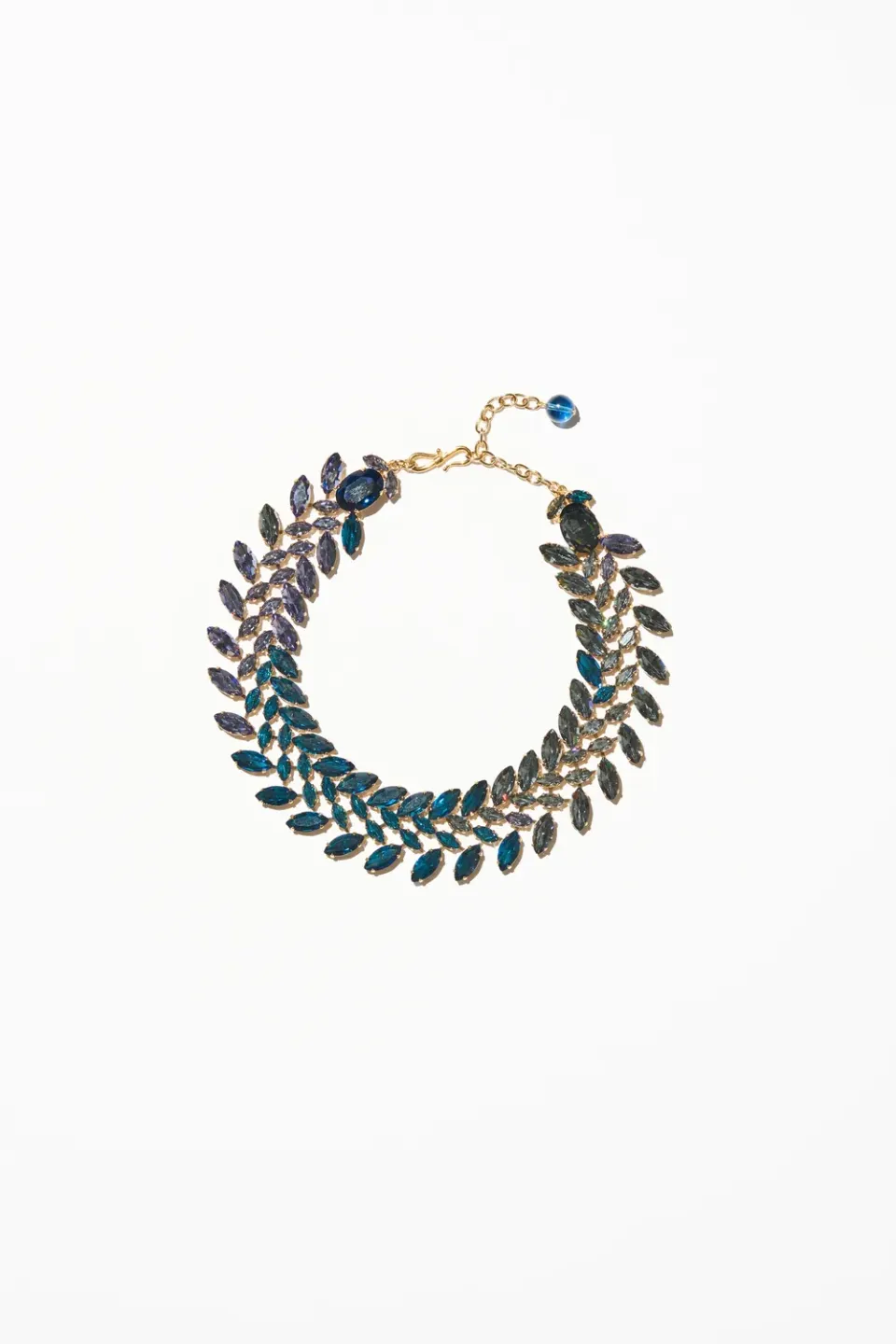 Philippe Ferrandis Paris by Night collier bleu cristal